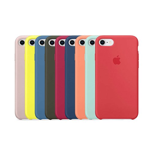 Funda de silicona para Apple iPhone 8
